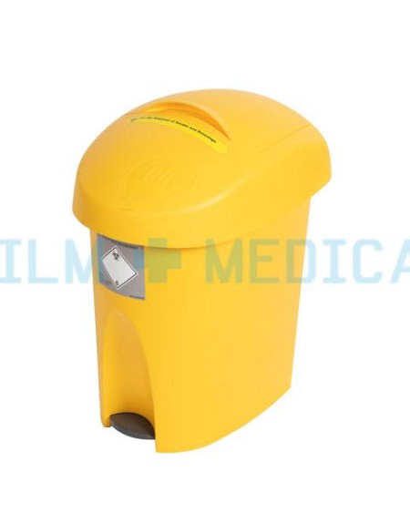 Hospital Bin Yellow